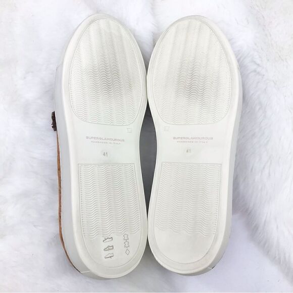 Superglamourous LOUIS Wrinkle Velvet Skate Style Slip On Shoe in Caramel main image 7